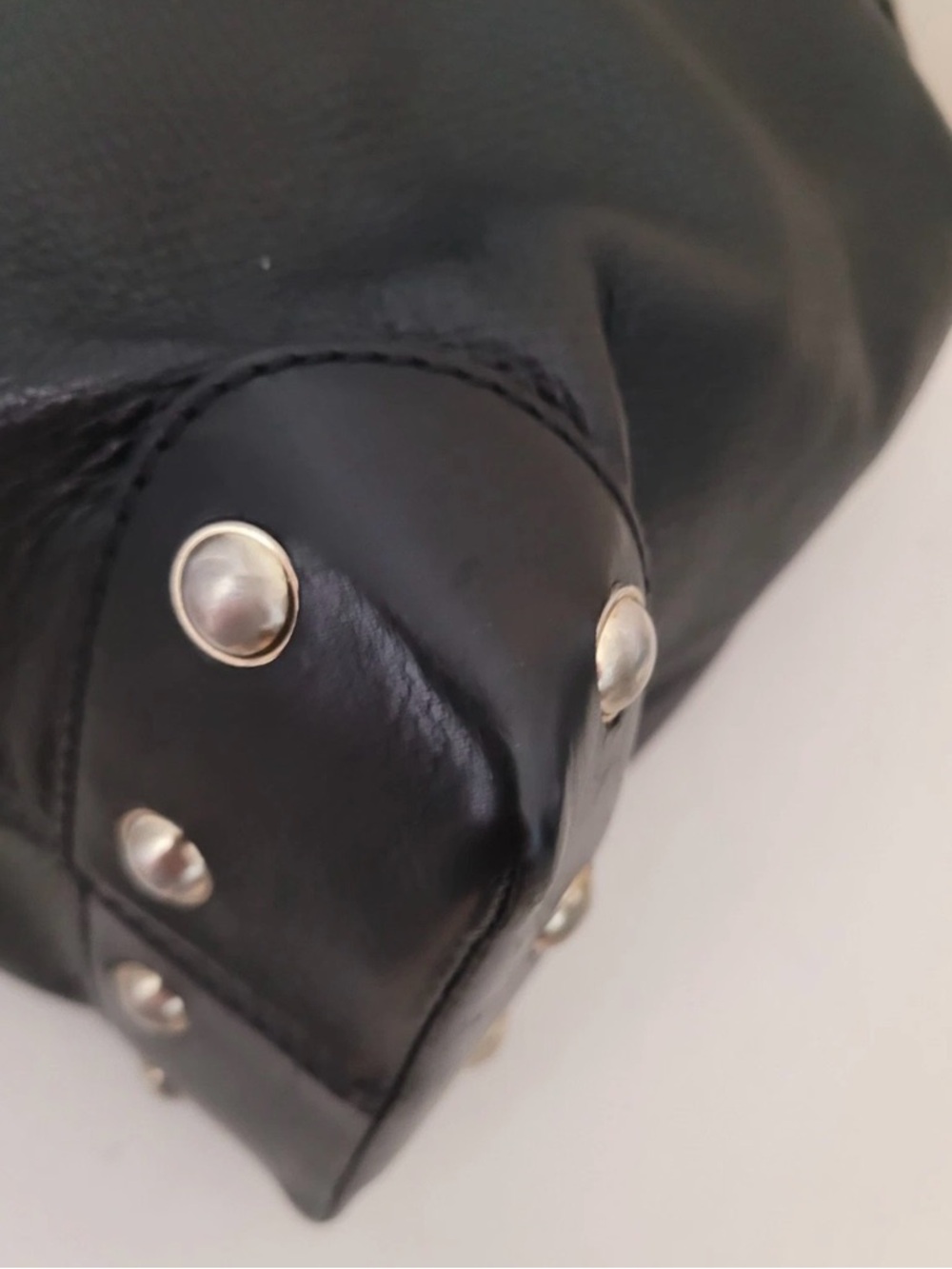 MICHAEL Michael Kors Joplin Hobo Shoulder Bag Black Leather - Picture 11 of 16